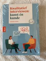 Kwalitatief interviewen: kunst en kunde 3e druk J. Evers, J.C. Evers, Nieuw, Ophalen of Verzenden, Nederlands