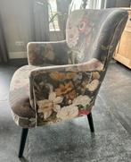 Fauteuil bloemen, Huis en Inrichting, Fauteuils, Ophalen, Gebruikt, 50 tot 75 cm