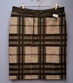 Maicazz rok zwart grijs paars geruit, iets dikker M nr 47373, ., Zwart, Ophalen of Verzenden, Boven de knie