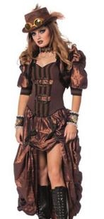 Steampunk dames jurk ++, Kleding | Dames, Ophalen, Zo goed als nieuw, Carnaval