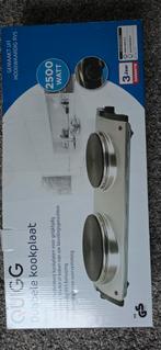 Dubbele kookplaat, Witgoed en Apparatuur, Kookplaten, Ophalen, Nieuw, 3 kookzones of minder, Vrijstaand