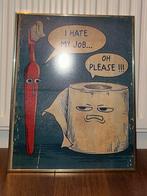 Lijst voor in de wc of badkamer, Ophalen, Foto of Poster, Minder dan 50 cm
