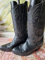 Cowboy western laarzen zwart maat 41 42, Kleding | Dames, Schoenen, Ophalen of Verzenden, Zo goed als nieuw, Zwart, Hoge laarzen