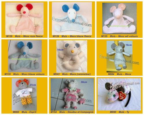 muis muisje Mexx Esprit Doudou et Compagnie Ty, Kinderen en Baby's, Speelgoed | Knuffels en Pluche, Zo goed als nieuw, Overige typen