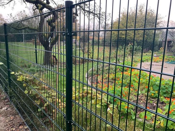 Dubbelstaafmatten pallet 30 stuks NIEUW, Tuin en Terras, Tuinhekken en Hekwerk, Zo goed als nieuw, IJzer, Ophalen of Verzenden