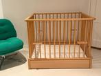 Baby box hout, Kinderen en Baby's, Boxen, Ophalen, Zo goed als nieuw, Rechthoekig, In hoogte verstelbaar