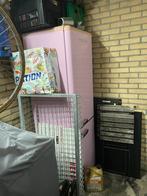 Gratis Roze Koelkast - Woubrugge, Witgoed en Apparatuur, Ophalen, Gebruikt, 100 tot 150 liter, 140 tot 160 cm