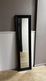 Chique grote spiegel zwart | 167,5 x 43,5 cm | sierlijst, Ophalen, Minder dan 50 cm, Zo goed als nieuw, 150 tot 200 cm