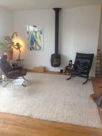 Ronde hangende houtkachel Dik Geurts, Huis en Inrichting, Haarden, Ophalen, Gebruikt, Vrijstaande haard, Houthaard