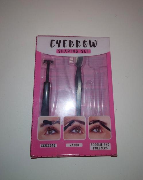 Eyebrow shaping set wenkbrauw set NIEUW, Sieraden, Tassen en Uiterlijk, Uiterlijk | Gezichtsverzorging, Nieuw, Verzorging, Ophalen of Verzenden