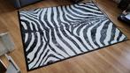 Zebra vloerkleed, Ophalen, Gebruikt, 150 tot 200 cm, Wit