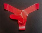 Latex, pvc,club, rubber, kinky string, Ophalen, Rood, Slip