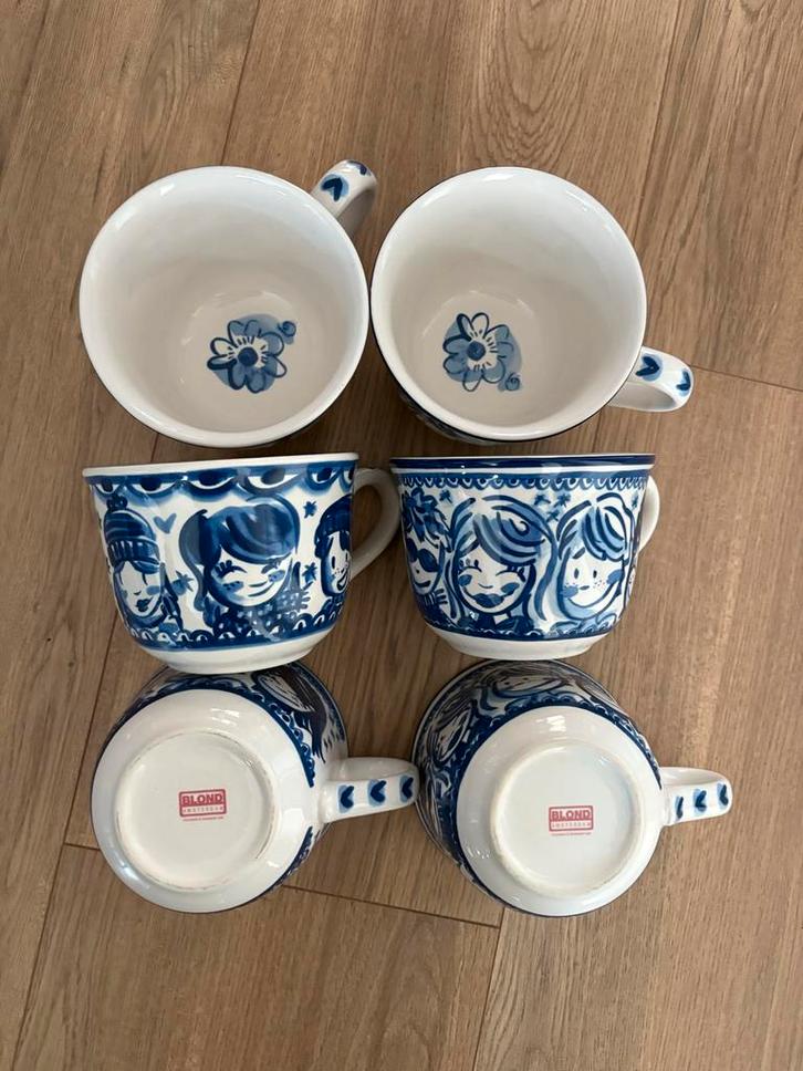 Blond Amsterdam Delft Blauw Servies, Huis en Inrichting, Keuken | Servies, Nieuw, Kop(pen) en/of Schotel(s), Blond Amsterdam, Aardewerk