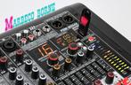 Mengpaneel, 8-Kanalen Studio Mixer met Versterker, PDM-M804A, Info@marbeco.nl, Power Dynamics, Nieuw, Overige instrumenten