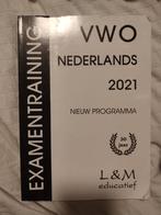 Examentraining boek VWO Nederlands, Gelezen, Nederlands, Ophalen of Verzenden, VWO