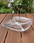 Glazen schaal, Ophalen of Verzenden, Zo goed als nieuw, Rond, Glas