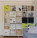 Kallax kast 182x182 cm, 25 vakken, ikea, met wielen eronder, Gebruikt, 150 tot 200 cm, Ophalen of Verzenden, 150 tot 200 cm