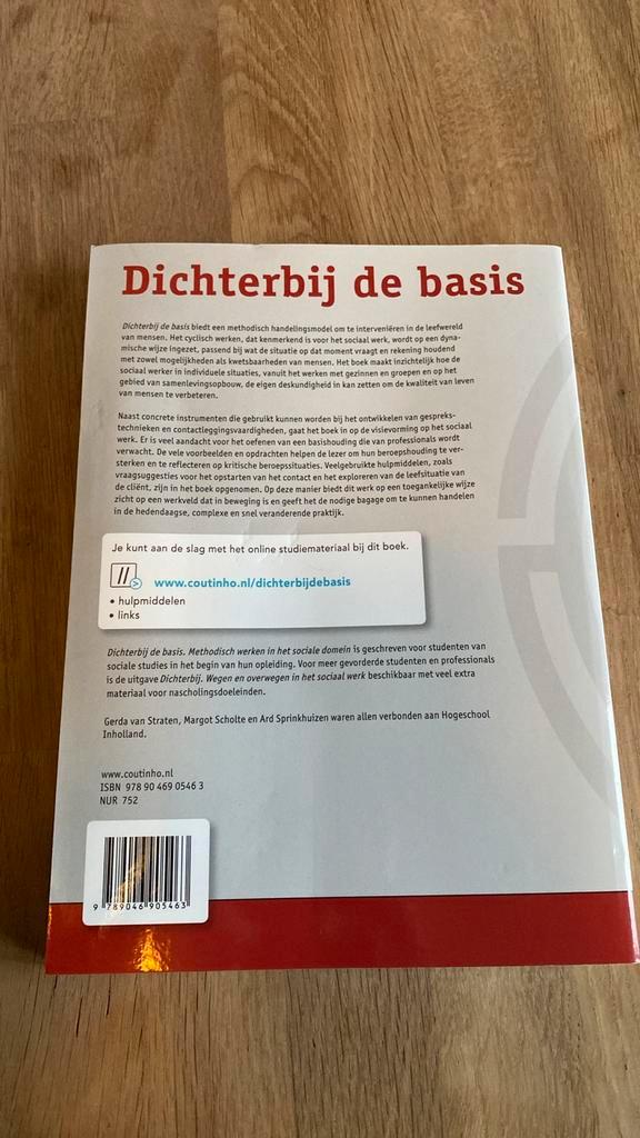 Dichterbij de basis - Methodisch werken, Boeken, Studieboeken en Cursussen, Zo goed als nieuw, HBO, Alpha, Ophalen of Verzenden