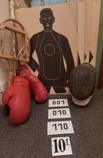 4 x oud emaille nr borden van 001 - 110, Ophalen of Verzenden, Huis en Inrichting