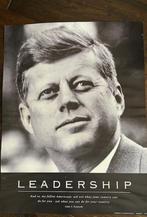 J.F Kennedy foto poster, Foto of Poster, Minder dan 50 cm, Zo goed als nieuw, 50 tot 75 cm
