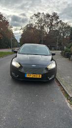 Ford Focus 1.5 Tdci 88KW Wagon 2015 Zwart, Auto's, Ford, Stof, 4 cilinders, Zwart, Particulier