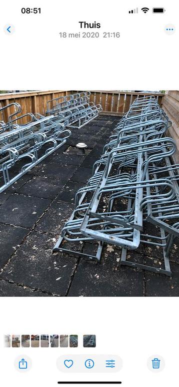 Fietsenrekken beschikbaar voor biedingen