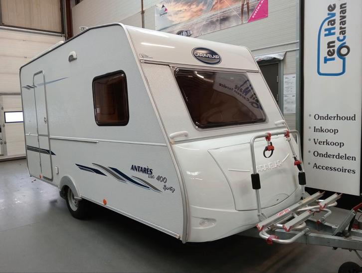 Caravelair Antres Luxe Sporting 400 BAX luifel verkocht!, Caravans en Kamperen, Caravans, Bedrijf, tot en met 3, 500 - 750 kg