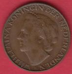 Nederland 1 Cent 1948 (Wilhelmina), Postzegels en Munten, Koningin Wilhelmina, 1 cent, Losse munt, Verzenden