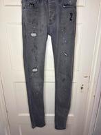 Donkergrijze Skinny Jeans Maat 30, Kleding | Heren, Ophalen of Verzenden, Zo goed als nieuw, Grijs, W32 (confectie 46) of kleiner