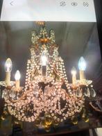 Antieke kristallen kroonluchters Italiaanse Franse pegels, Huis en Inrichting, Lampen | Kroonluchters, Ophalen
