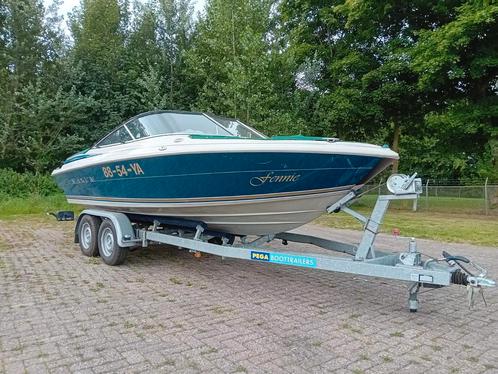 Maxum 1900 SR2 bowridder in orgineele staat met trailer, Watersport en Boten, Speedboten, Gebruikt, 3 tot 6 meter, Benzine, 200 pk of meer