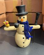 2 houten sneeuwmannen ca. 22 cm. hoog, Ophalen of Verzenden, Nieuw