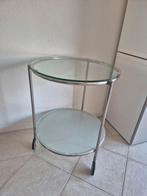 Bijzettafel, Ophalen, Minder dan 55 cm, Gebruikt, Rond