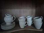 Wedgwood Windsor koffie kopjes met schotel en melkkan, Ophalen, Nieuw, Wedgwood, Kop(pen) en/of Schotel(s)