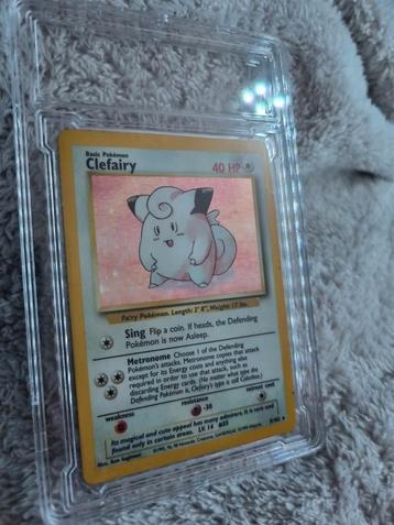 Clefairy Base Set Unlimited - Foil - Zeldzaam! beschikbaar voor biedingen
