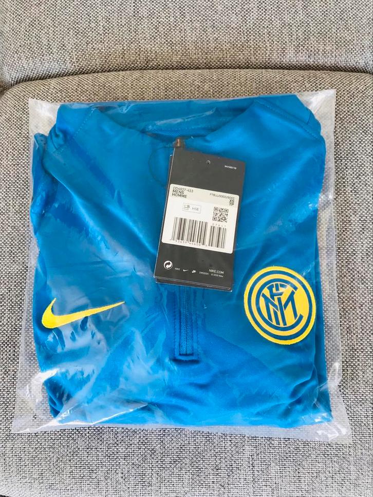 Nieuw Origineel Inter Trainingstop 20/21 Lange mouw Maat XS, Sport en Fitness, Voetbal, Nieuw, Shirt, Maat XS of kleiner, Ophalen of Verzenden