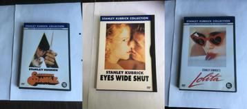 stanley kubrick dvd 3 stuks collectie diverse beschikbaar voor biedingen