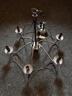 Vintage Metalen Kroonluchter, Ophalen, Gebruikt, Metaal