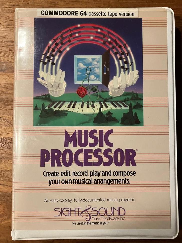 Commodore 64 | Music Processor | Sight & Sound | Zeldzaam, Computers en Software, Vintage Computers, Ophalen of Verzenden