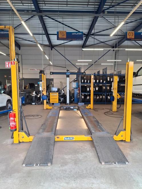 Hefbrug 4 koloms OMA 5000kg uitlijn apk brug, Auto diversen, Autogereedschap, Ophalen