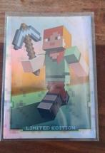 Minecraft Alex trading card limited edition panini mojang, Ophalen of Verzenden, Zo goed als nieuw, Plaatje