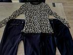 2x GARDEUR GERRY WEBER BROEK PANTALON zwart 42 gratis shirt, Ophalen, Gardeur Gerry Weber, Zwart, Maat 42/44 (L)