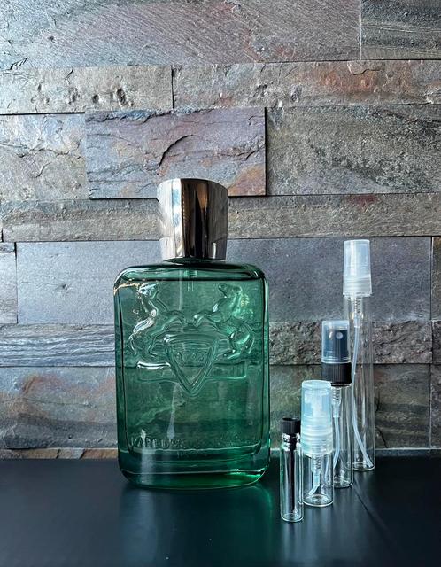 Parfums de Marly Greenley sample, Sieraden, Tassen en Uiterlijk, Uiterlijk | Parfum, Zo goed als nieuw, Ophalen of Verzenden