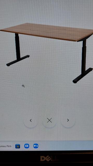 GISPEN thuiswerk bureau 120cm80cm blad (nieuw in doos)