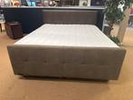 Boxspring 180x210 Antraciet Direct/Leverbaar/Enschede E-7136, Grijs, 210 cm, #Boxspring#210#2-persoons#Antraciet#Totaal#Beter#Outlet