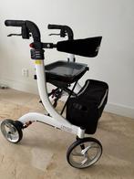 witte rollator merk Nitro drive lichtgewicht met softbanden, Diversen, Ophalen, Opvouwbaar, Zo goed als nieuw