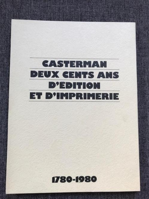 Casterman - Deux cents ans d'edition et d'imprimerie - 1780, Boeken, Stripboeken, Nieuw, Eén stripboek, Ophalen of Verzenden