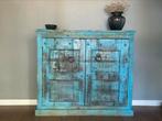 Oude vintage Indiase kast, Ophalen, Gebruikt, 25 tot 50 cm, 100 tot 150 cm