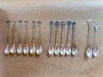 Zilver theelepels keurmerk bloemen, Antiek en Kunst, Antiek | Bestek, Ophalen of Verzenden