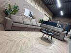 ZGAN Velvet Velours Hotel Chique Hoekbank - Taupe- 407 x 317, Ophalen, Tweedehands, Tweedehands, Tweedehands